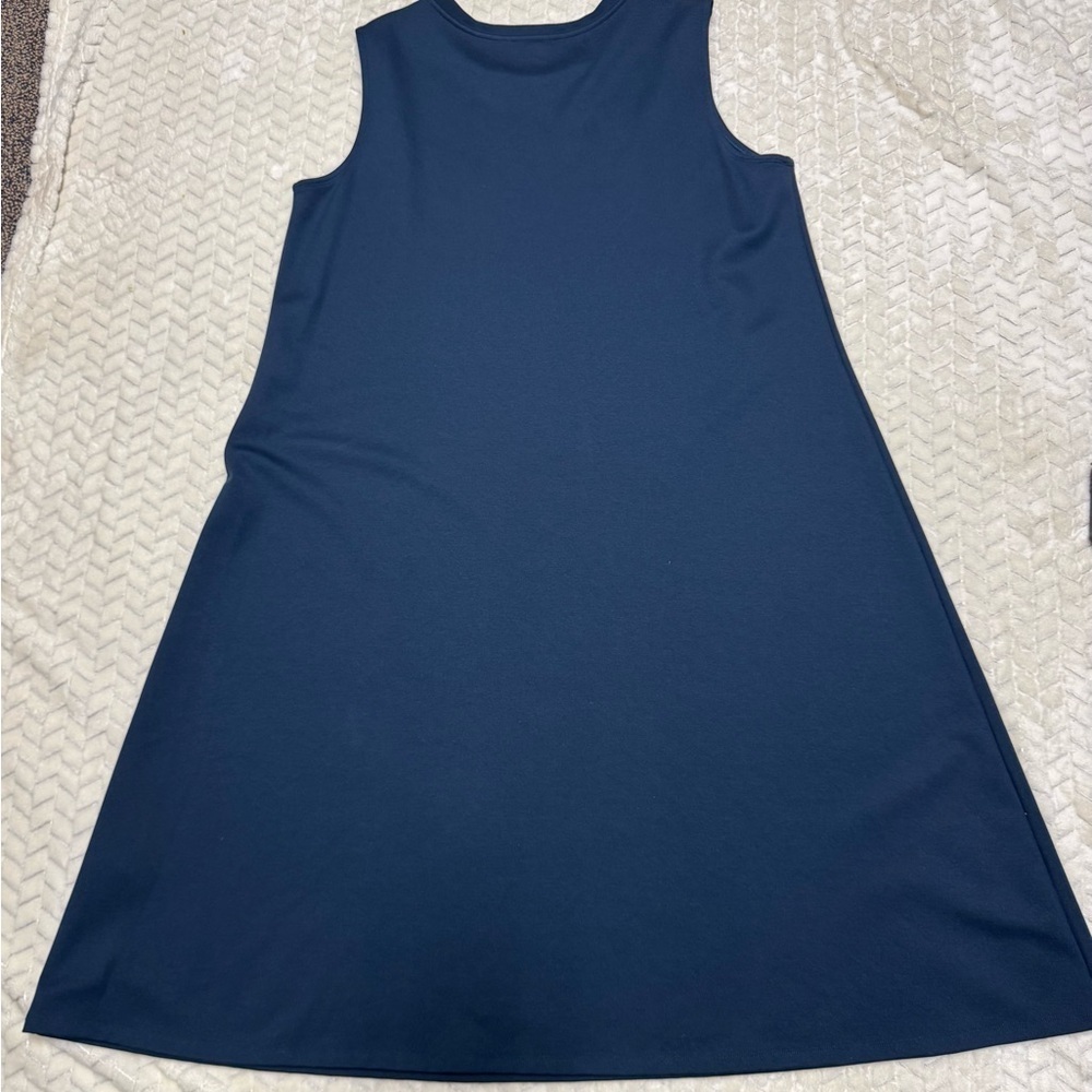 Eileen Fisher Dark Blue Garment - Picture 2 of 8